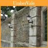 Vintage Solar Hexagonal Lamp Led Lighting For Courtyard And Garden Decor Ip55