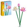 LEGO 40647 Creator Lotus Flowers - Building Kit for Girls and Boys - From 8 Years Old - Botanicals Collection