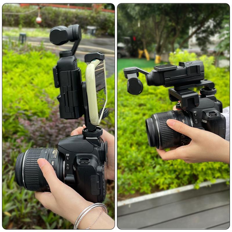 PULUZ Mobile Holder & Protective Frame for DJI OSMO Pocket 3 with Tripod Extension Compatibility