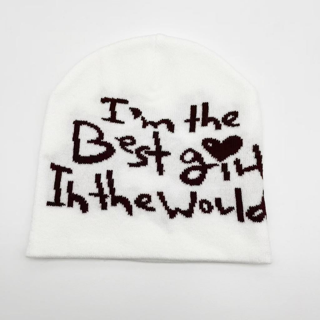 Halloween Series Jacquard Knitted Hat European and American Fashion Skull Portrait Beanie Pullover