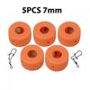 Improve Screwdriver Magnetism with 5Pcs Orange Magnetic Rings (65 characters)