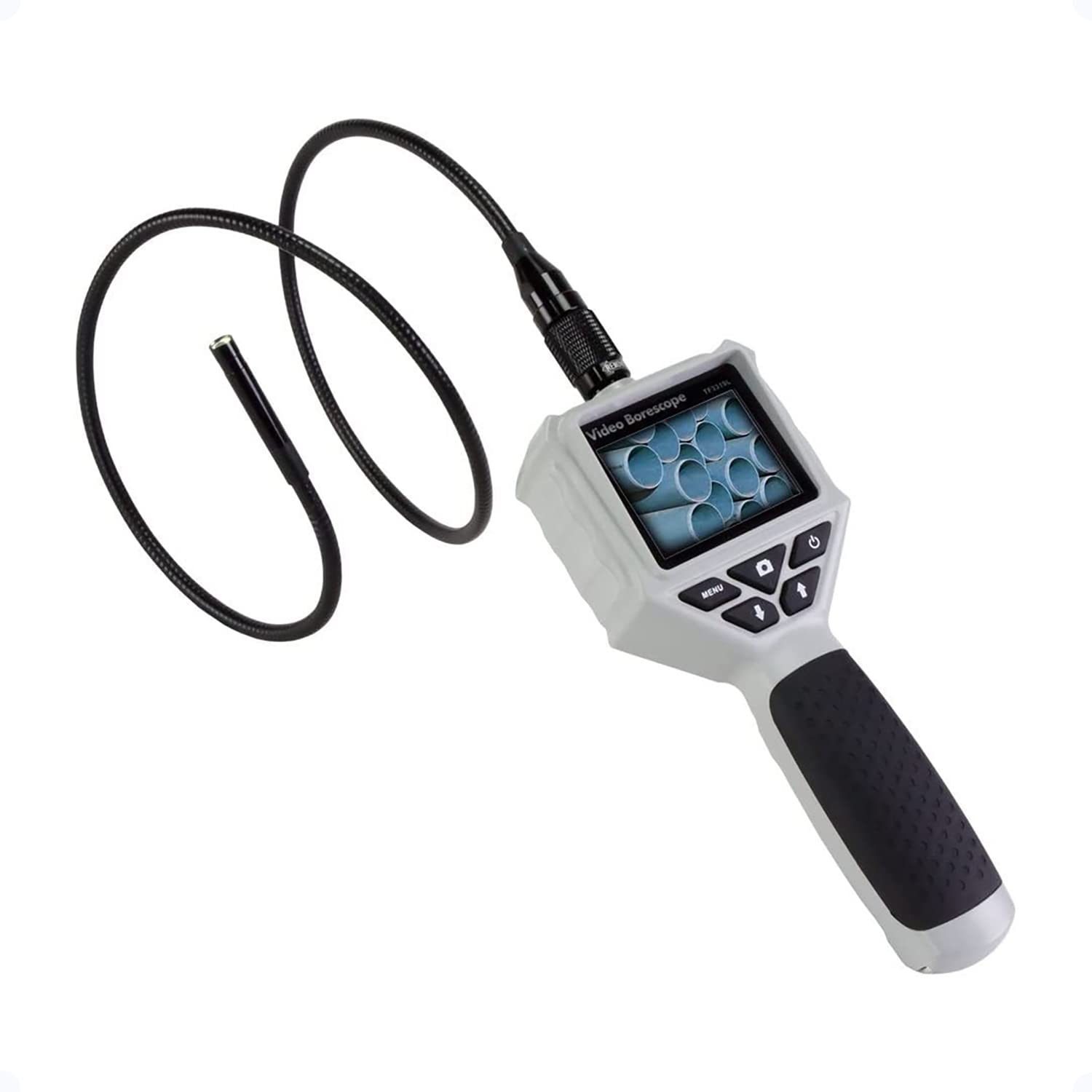 

Fiberscope Industrial Endoscope 1m LED Light Waterproof IP67 inch Monitor USB microSD Endoscope Camera Borescope Digital Endoscope Industrial