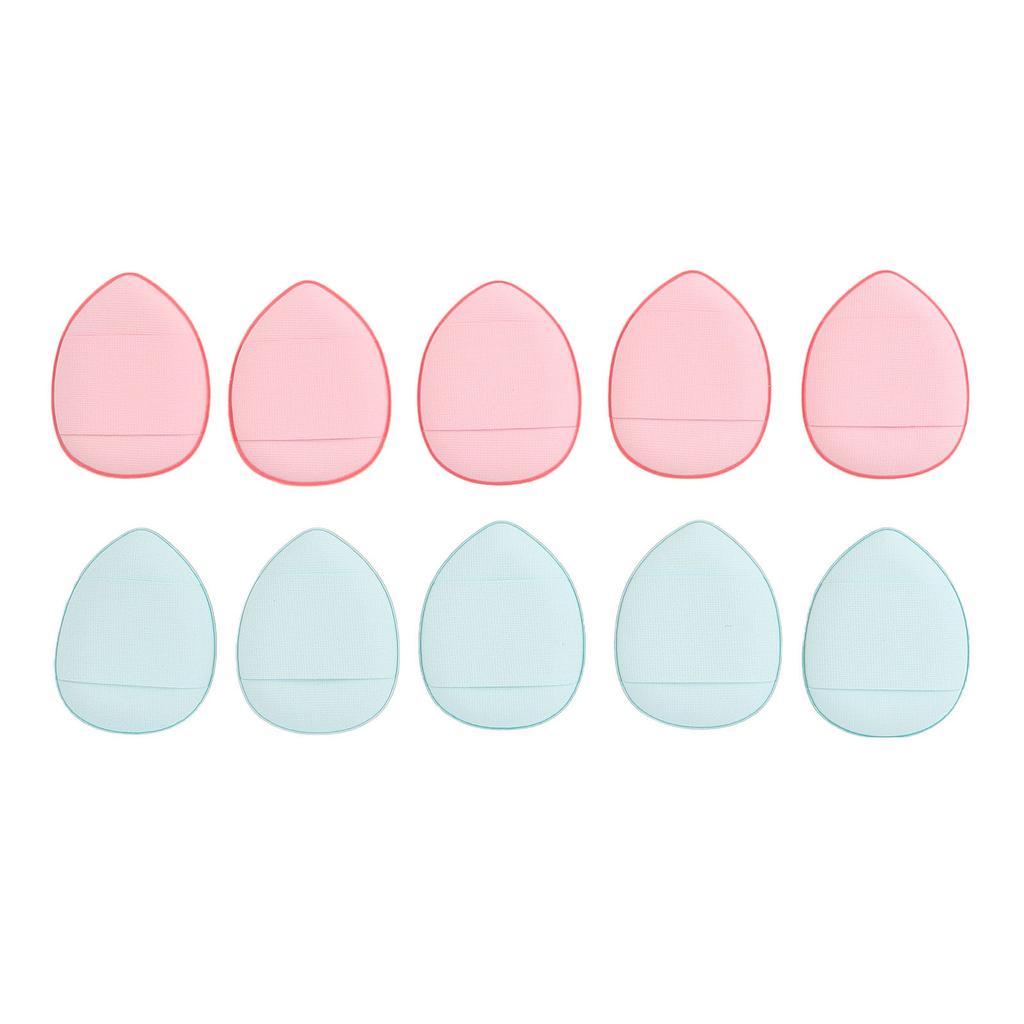 10pcs Finger Makeup Sponge Soft Elastic Cosmetic Finger Powder Puff for Foundation Concealer BB Cream
