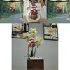 Cute Acrylic Cartoon Car Hanging Decoration Keychain Accessory For Stylish Interiors