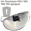TM7 Funda Protectora Pelador Cortador, Accesorio Cubierta de Cuchilla para Thermomix TM6 TM5 TM7 Verduras Acero Inoxidable, Acceso Cocina