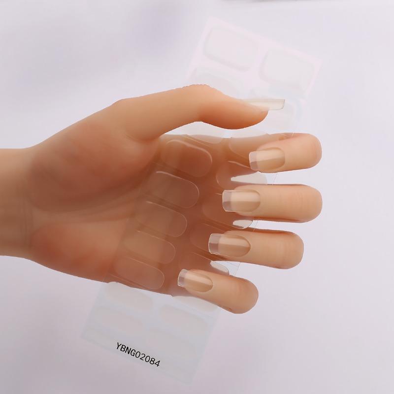 Semi-curing Light Therapy Nail Stickers Gel Nail Stickers Semi-curing Light Lamp Nail Stickers Harden, Last Long and Are Waterproof