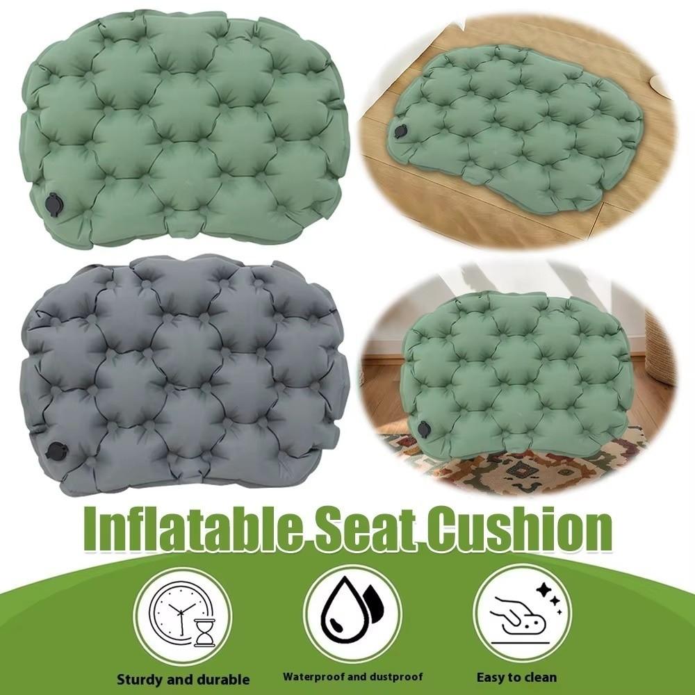 Moisture-proof Travel Chair Cushion Foldable Camping Chair Pad 3D Air Seat Cushion  Office