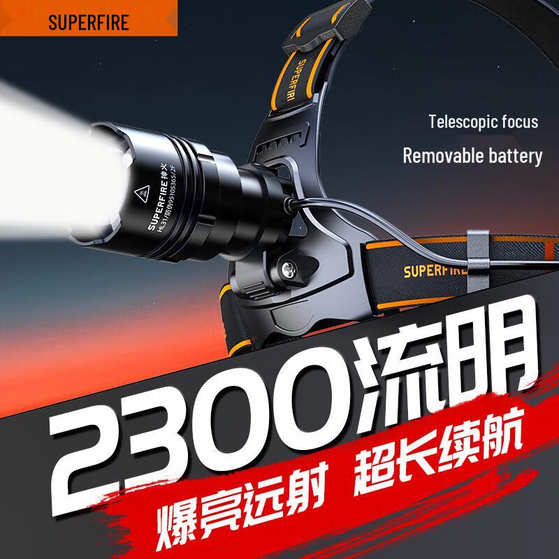 SupFire HL31 P90 LED Rechargeable Headlamp