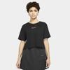 Wmns Crop T-shirt Short Sleeve Black