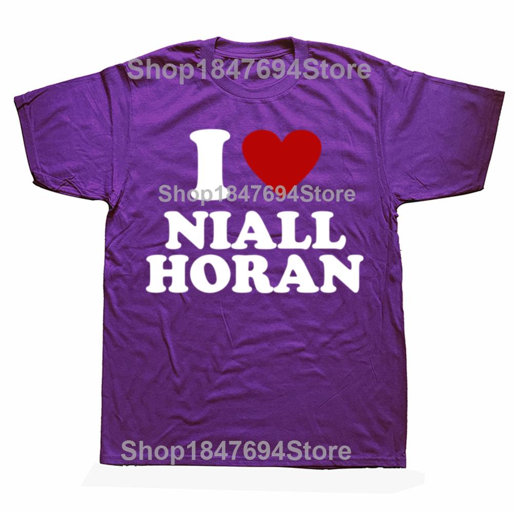 

I Love Niall Horan Print Graphic T Shirts Men Women Casual 100 Cotton Short Sleeve Tshirt Summer Fashion Oversized Tshirt Tops 4XL