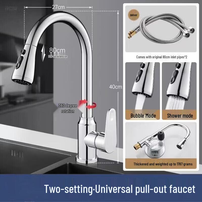 TLXT Pull-Out Kitchen Faucet