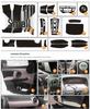 BYD F0 Carbon Fiber Interior Stickers: Console & Door Panel Protection Film
