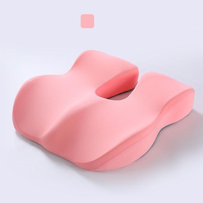 Solid Memory Foam Cushion For Long Sitting Pregnant Waist Cushion For Stress Relief Beautifies And Lifts Hips Sedentary Artifact