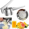 Stainless Steel Vegetable Dehydrator Ergonomic Handle Fruit Ricer Presser Potato Masher  Household