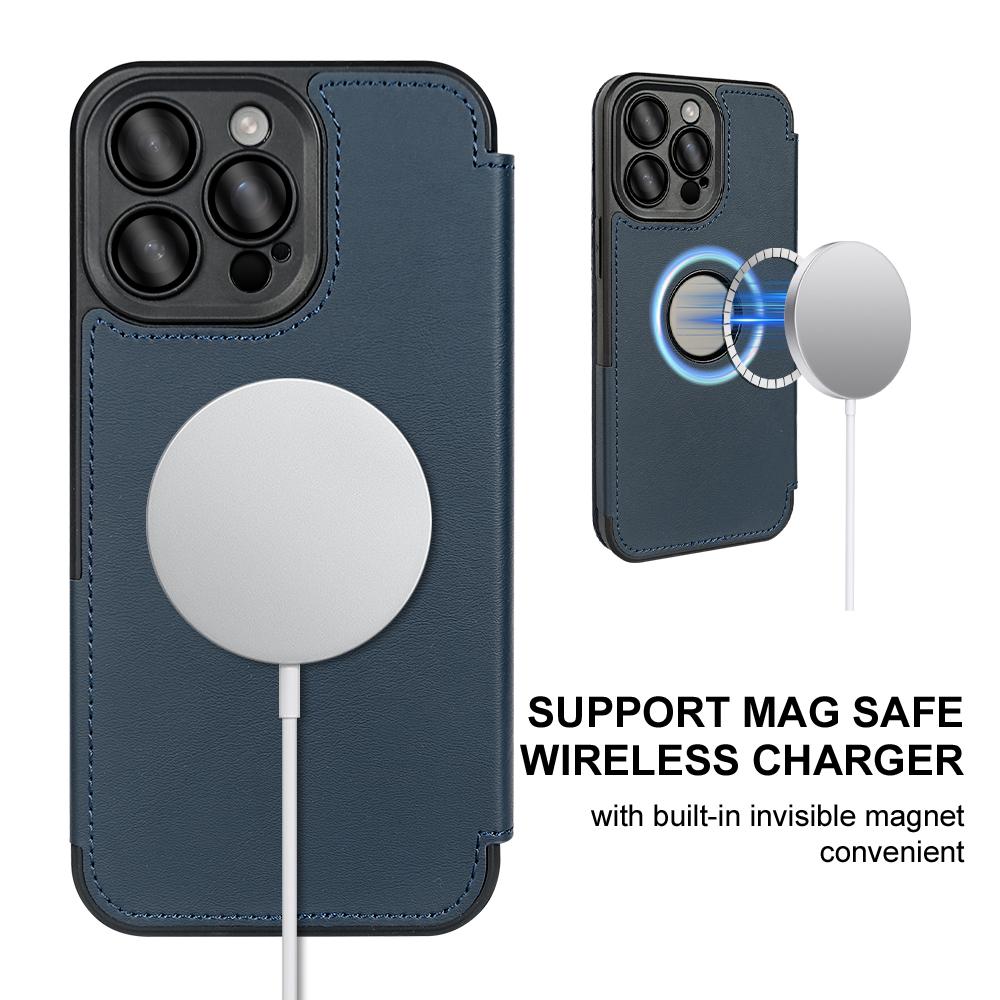 For iPhone 16 Pro Max Magnetic Case RCS Eco Friendly Phone Cover with RFID Blocking