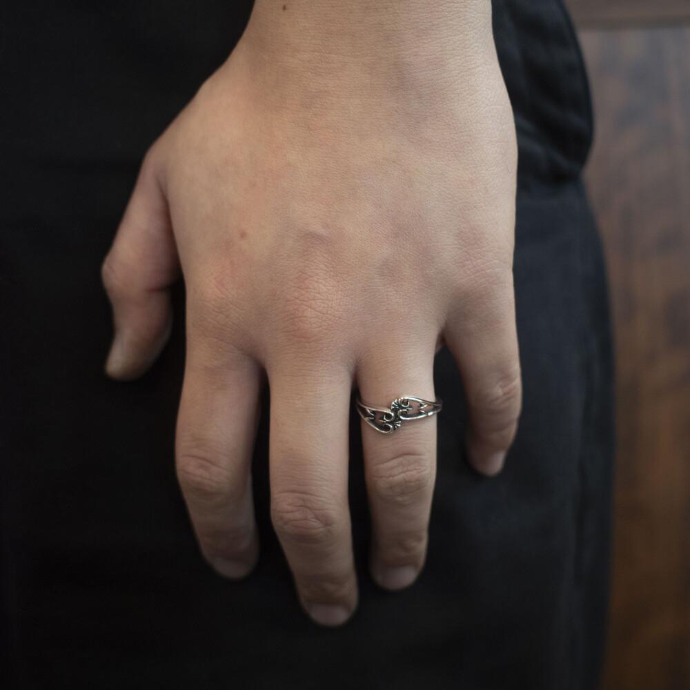 Josilver Sprout Clip Ring (Type B)