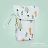 Borsa fasciatoio impermeabile Borsa bagnato/asciutto Borsa portaoggetti mamma Organizer per pannolini Borsa a mano da viaggio Borsa per passeggino