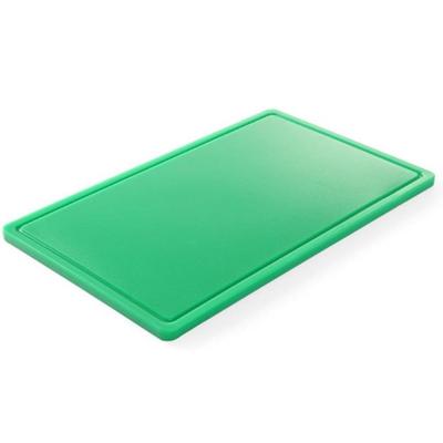 Planche à découper HACCP pour légumes GN 11 verte Hendi 826034