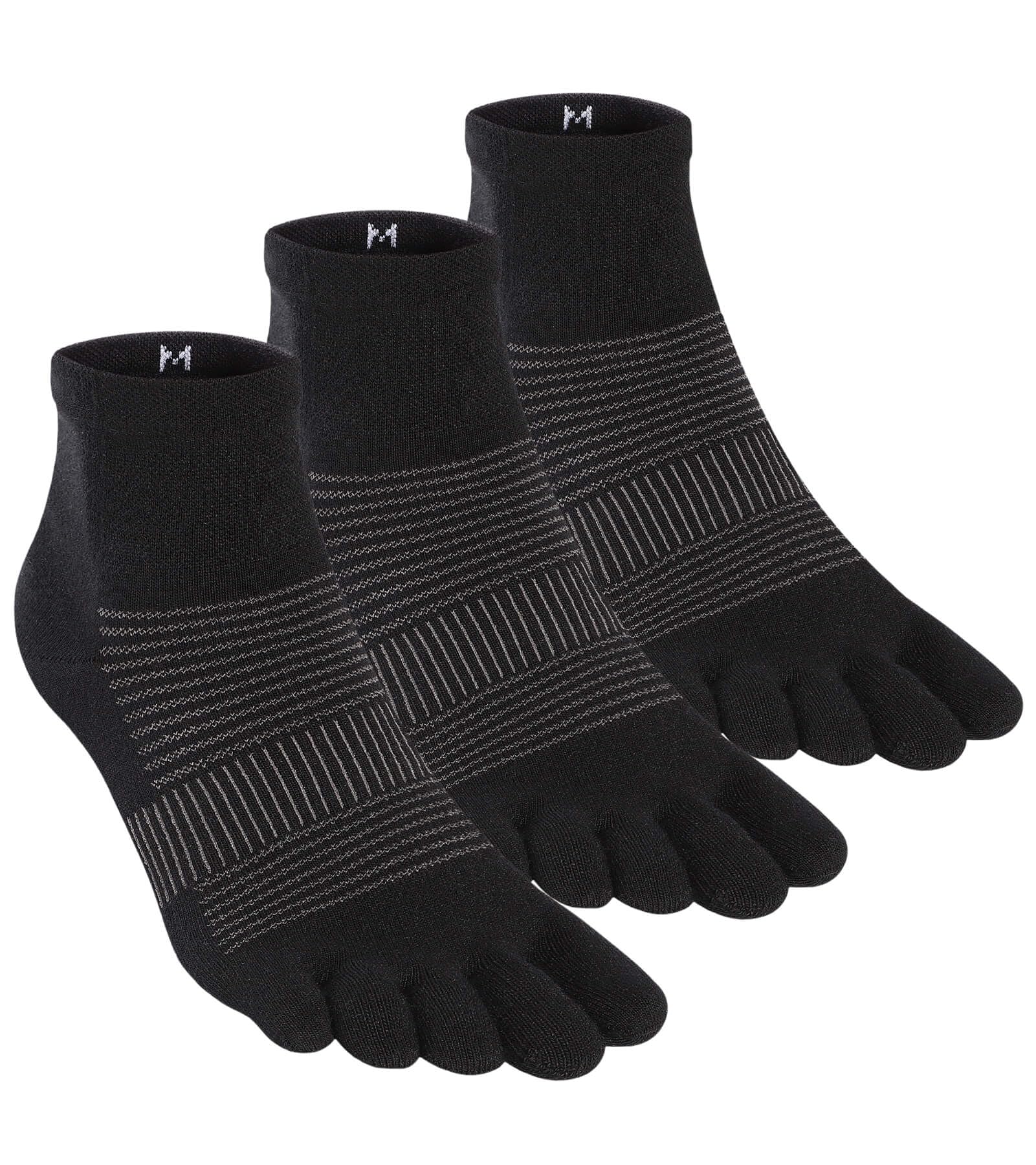 

Мужские носки WIOIW Coolmax с пятью пальцами, набор из 3 пар, для бизнеса, спорта и бега