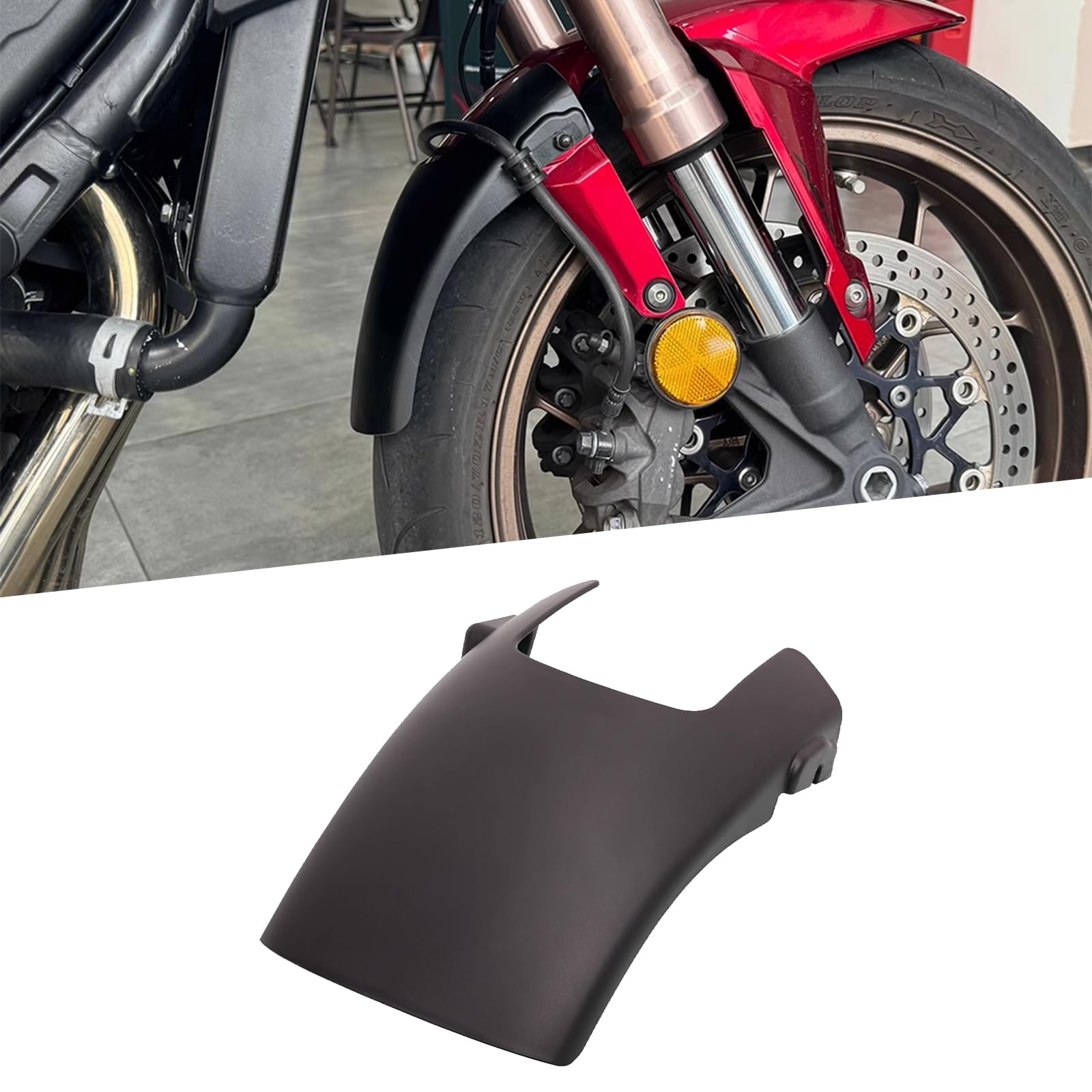 

Modified Front Fender Extension for CB650R/CBR650R (2019-2025) - Non-Destructive Installation [Parallel Import]