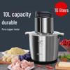 Multifunctional Electric Food Processor: Large Capacity Meat Grinder & Vegetable Chopper