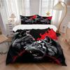 3pcs Wolf Tiger Duvet Cover Set - Machine Washable, Includes 1 Cover and 2 Pillowcases, No Core Included Yy251013104