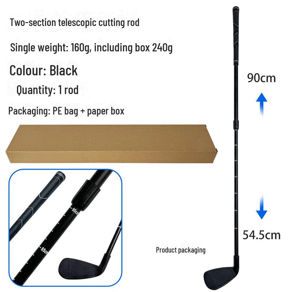 Club de golf retractabil telescopic în aer liber/interior