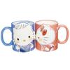 Sanrio Hello Kitty Dear Daniel Kiss Kitty and Sanrio SAN4372 & Mugs, Approx. 300ml, Pair, Daniel, Merchandise, Tableware,
