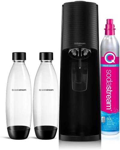 SodaStream Terra Black + 2 bottles (1012812310) Sparkling water maker, Black