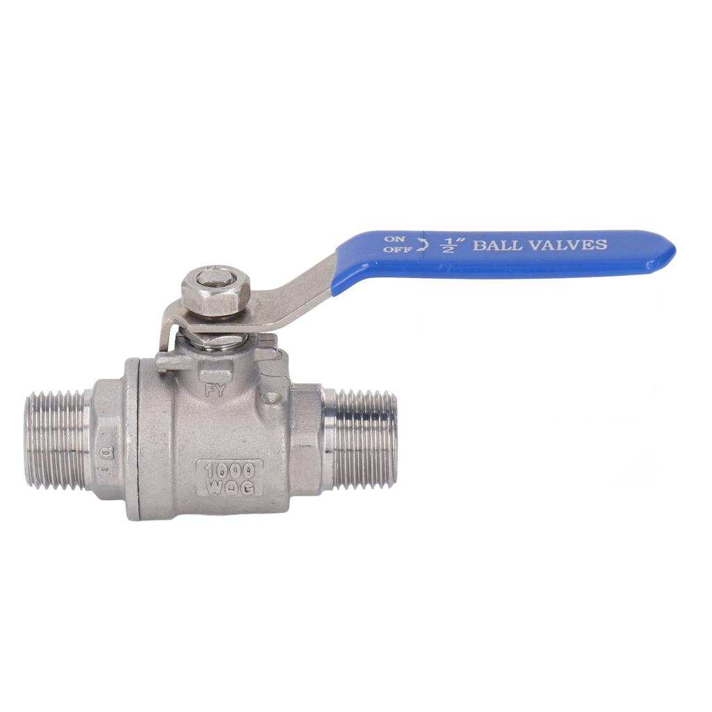 Kugelhahn Muffe auf Muffe 12in DN15 1000 WOG 304 Edelstahl Wasser Öl Gas Kugelhahn