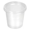 Made In Japan, Heat-Resistant Pudding Cups with Lids, 150cc, Pack of 100