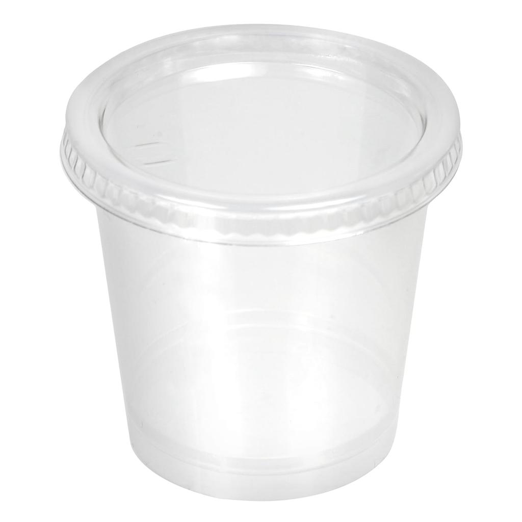 Made In Japan, Heat-Resistant Pudding Cups with Lids, 150cc, Pack of 100