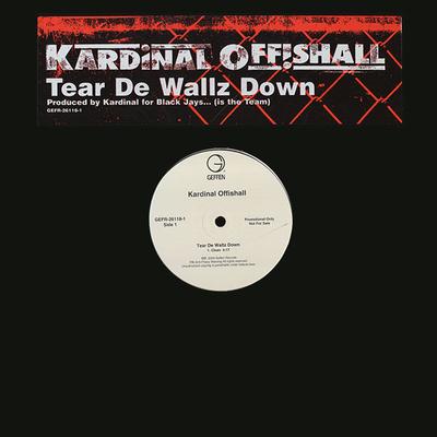 12inch Record KARDINAL OFFISHALL - Tear De Wallz Down GEFR2261181 Geffen Records 2004 US Rap & Hip-Hop/R&B Used