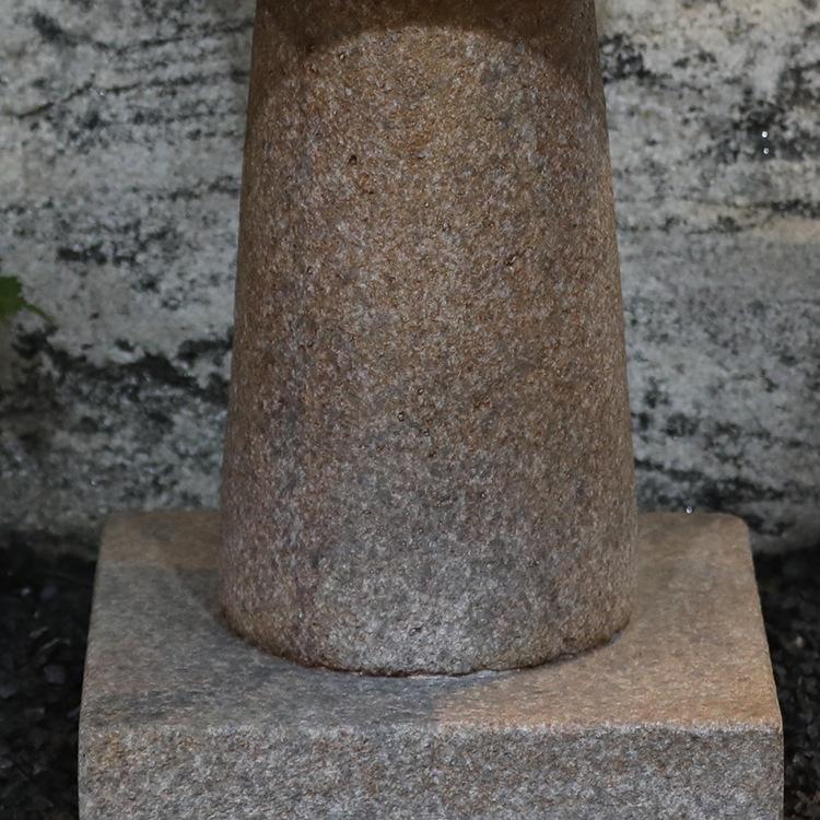Solar Outdoor Stone Lantern for Garden, Lawn, and Courtyard
