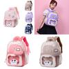Kids Oxford Fabric School Backpack With Arched Shoulder Straps For Kindergarten Children