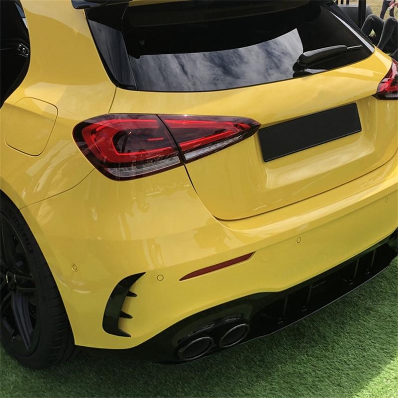Car Rear Bumper Trim Lip Spoiler For Mercedes Benz A Class W177 A180 A200 A220 AMG Hatchback 2018  -