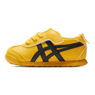 Mexico 66 Comfortable Non-Slip Durable Lightweight Low-Top Walking Shoes Baby Shoes Yellow Black 1184A074-752