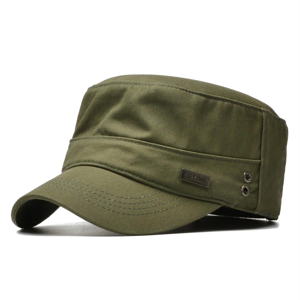 

Кепки с плоским верхом из хлопка NORTHWOOD Heyhat бейсболки для мужчин и женщин солнцезащитные кепки с плоским верхом кепки для дальнобойщиков 56-60 зелёный