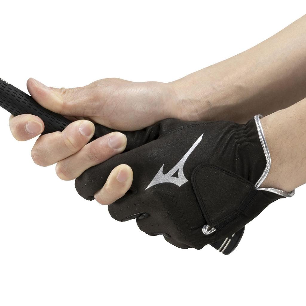 MIZUNO Golf Mizuno Left 5MGML603 Glove, Musou, Men's, Hand, Black, 21cm,