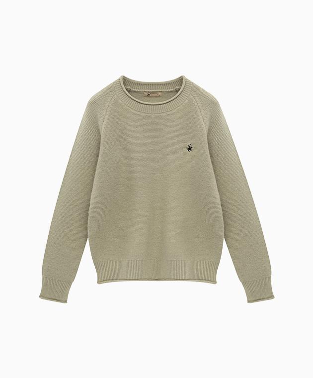 Beverly Hills Polo Club Women'S Round Rolled Raglan Knit 8 Colors Tk380