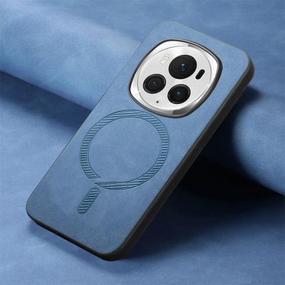 Do Huawei Honor Magic 6 Pro 5G Luksusowa skóra do Magsafe Magnetyczne etui ładujące bezprzewodowo do Honor Magic6 Lite 6pro Odporny na wstrząsy zderzak