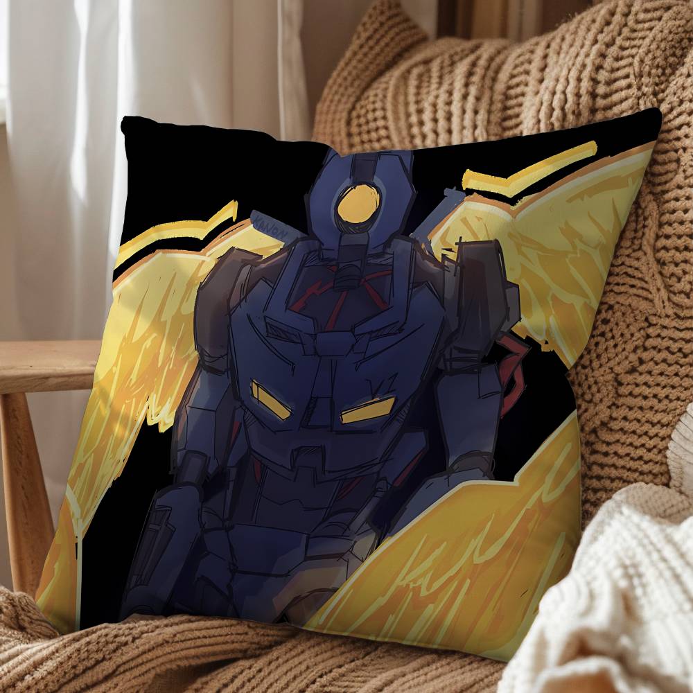 Game Gabriel V1 2 Ultrakill Pillow Case Sofa Living Room Bedroom Headboard Backrest Cushion Square Cushion Nap Time