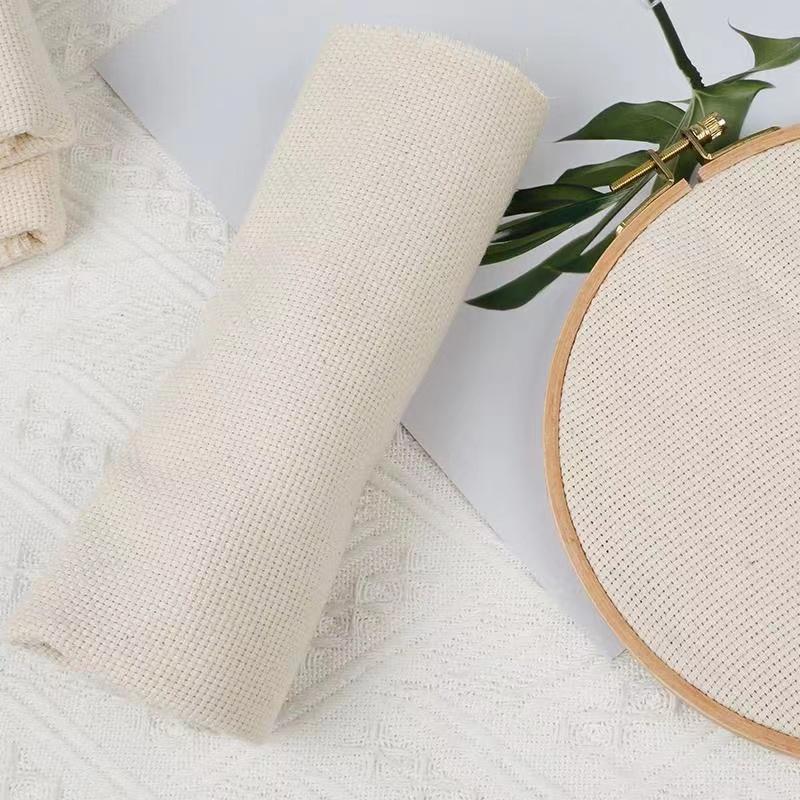 Mönchstuch für DIY Stickerei Handarbeitsstoff Nähen Punch-Nadel-Set Zubehör Handgefertigte Bastelarbeiten Geschenk Ramadan-Dekoration 2025