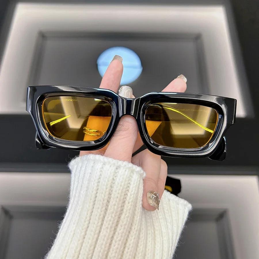 

Square Sunglasses Women Men Designer Retro Frame Sun Glasses Female Male Vintage Driver Shades Mirror Sun Glasses Other