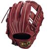 ZETT Soft Steer Baseball Bordeaux Brown Size 4 All-Around Glove, (4000), (BRGB35520F)