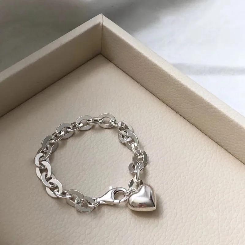 VENTFILLE Bracelet en argent sterling 925 avec perles et nœuds en bambou pour femme et fille, bijoux coréens simples, cadeau d'anniversaire, livraison directe