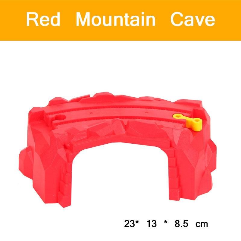 Pont de Piste de Train en Bois & Pièces de Course Accessoires de Chemin de Fer Jouets Éducatifs de Construction pour Enfants