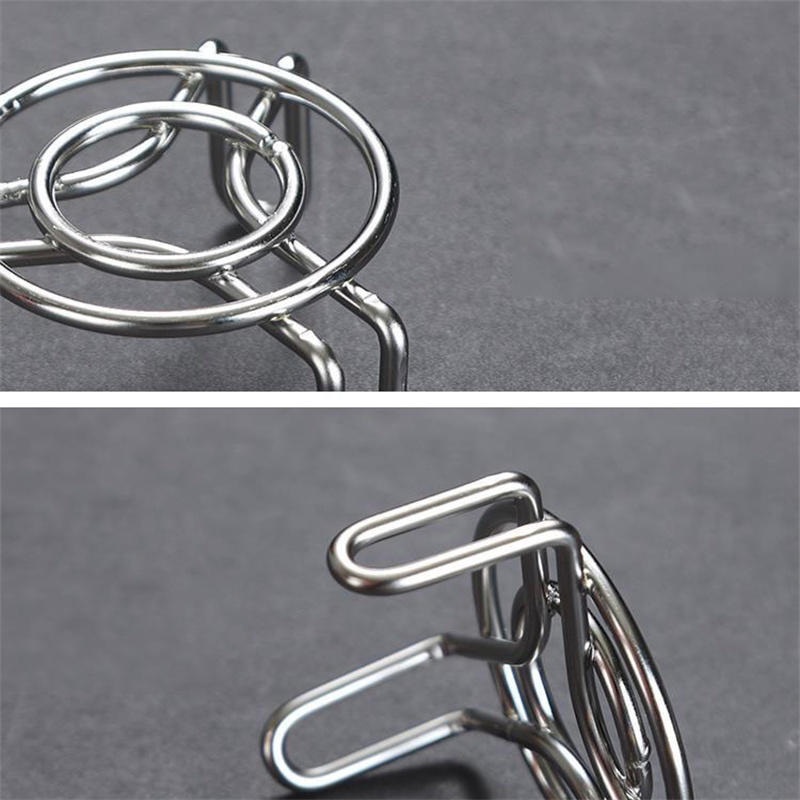 Mini Stainless Steel Steaming Rack - for Boiling Simmering or Heating Small Portions - Camping Office Home Kitchen Used Steaming Pad Bracket