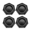 Devorative Car Hub Center Caps Flat Hub Protector Wheel Center Hub Caps Stickers For Car And SUV