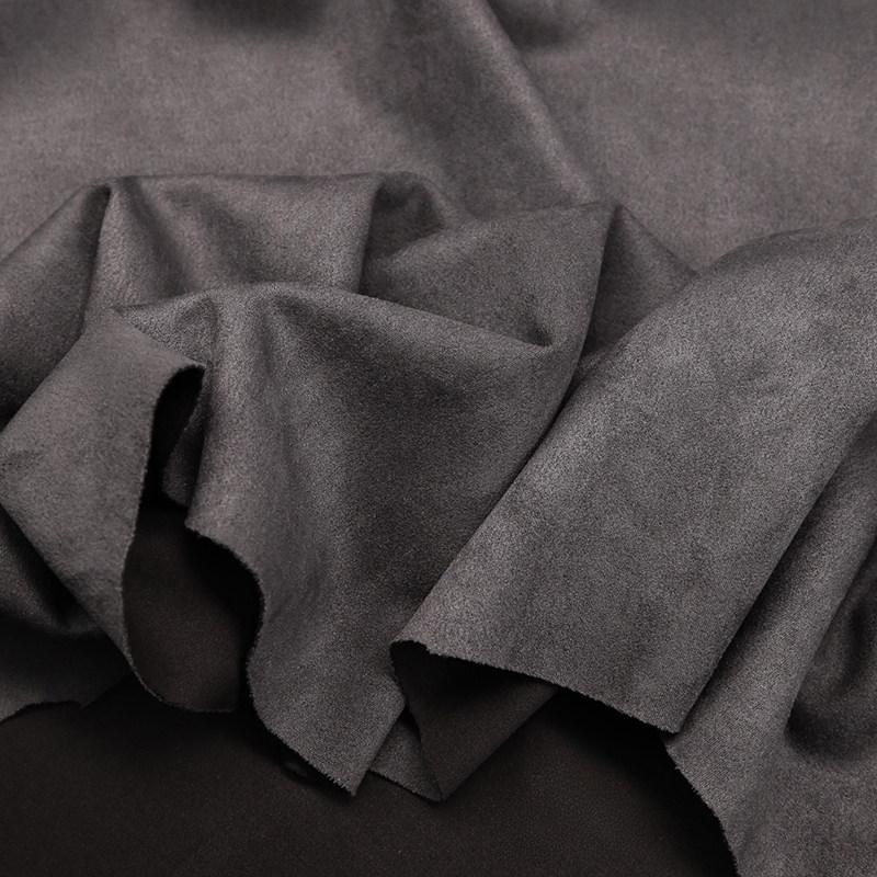 

High-grade Brushed Suede Fabric By The Meter for Clothes Coats Jackets Sewing Winter Micro Elastic Plain Soft Cloth Smooth Drape 100cmx150cm